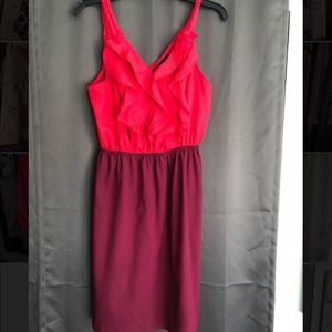 Dress (party, casual, pink)
